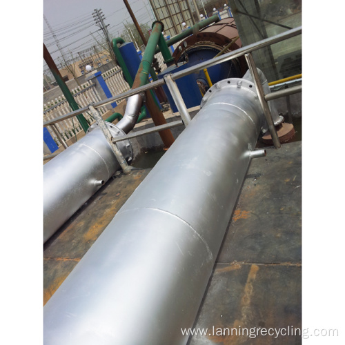 lanning waste plastic pyrolysis machine